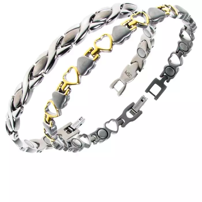 Titanium magnetarmbånd