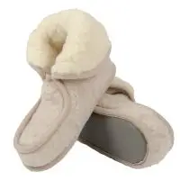 Uldhjemmesko (Beige Merino) - Hjemmesko