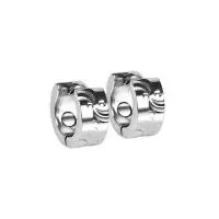 Magnet øreringe (stål) - Stål magnet øreringe