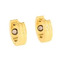 Magnet øreringe (stål) - Stål magnet øreringe