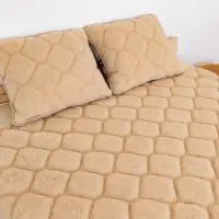 Ulddyne (Kamel beige/brun) 135 x 220 cm - Ulddyne 135 x 220 cm