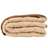Ulddyne (Kamel beige/brun) 200 x 220 cm - Ulddyne 200 x 220 cm