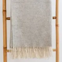 Uldplaid (100% Merino) - Uldplaid 135 x 200 cm