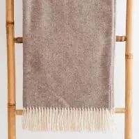 Uldplaid (100% Merino) - Uldplaid 135 x 200 cm