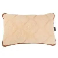 Pude (Kamel beige/brun) 40 x 60 cm - Uldhovedpude