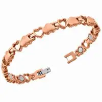 Magnetarmbånd (kobber) Den store Kærlighed - Tilbud